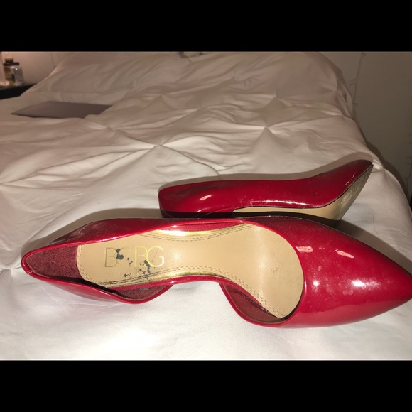 BCBG Red Pointed Heels - Picture 4 of 4